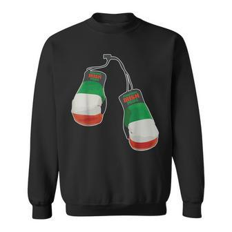 St Patricks Day Fighter Boxing Dublin Ireland Gift Sweatshirt | Mazezy