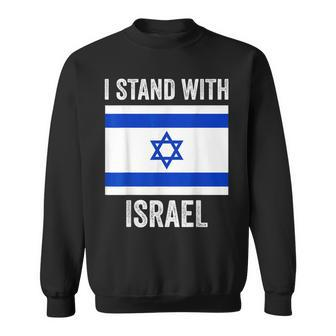 I Stand With Israel Free Israel Sweatshirt - Monsterry AU