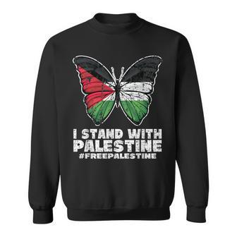 I Stand With Palestine For Their Freedom Free Palestine Sweatshirt - Seseable