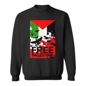 I Stand With Palestine For Their Freedom Free Palestine Sweatshirt | Mazezy