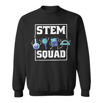 Stem Squad Science Technology Engineering Math Team Sweatshirt | Mazezy
