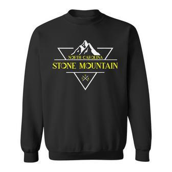Stone Mountain North Carolina Usa 1980S Retro Sweatshirt | Mazezy