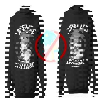 Stop The Intolerance Lactose Intolerant Vegan Sweatshirt | Mazezy