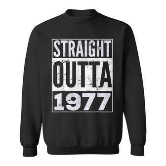 Straight Outta 1977 Birthday Sweatshirt | Mazezy