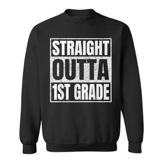Straight Outta 1St Grade School Graduation Class Of 2023 Sweatshirt | Mazezy CA