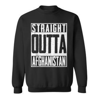 Straight Outta Afghanistan Afghan Afghani Ariana Pride Sweatshirt | Mazezy