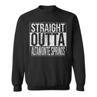 Straight Outta Altamonte Springs Vintage Sweatshirt | Mazezy