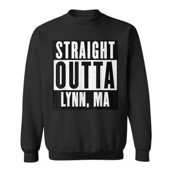 Straight Outta Massachusetts Lynn Home Sweatshirt | Mazezy