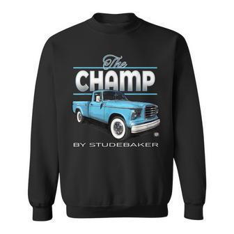 Studebaker Champ Classic Pick Up Truck Sweatshirt | Mazezy UK