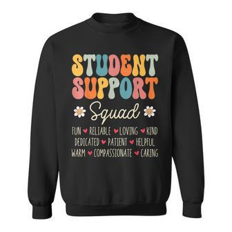 Student Support Squad Appreciation Week Back To School Sweatshirt - Seseable