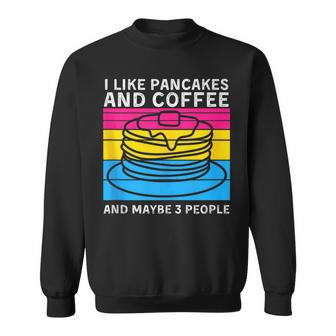 Subtle Pan Pride Pancake Pride Month Introvert Sweatshirt | Mazezy