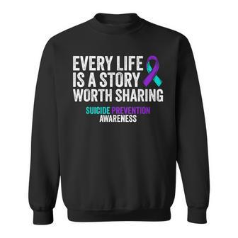 Suicide Prevention Support End The Silence Suicide Awareness Sweatshirt | Mazezy