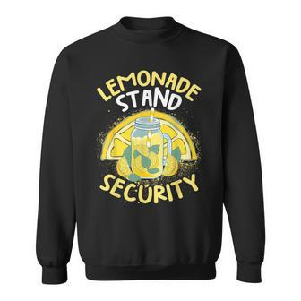 Summer Fun Lemonade Stand Security Boss Lemonade Crew Sweatshirt - Seseable