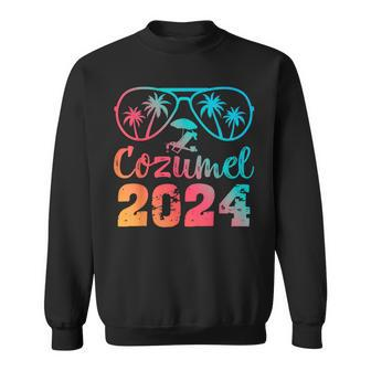 Summer Sunglasses 2024 Vacation Mexico Cozumel Beach Sweatshirt | Mazezy