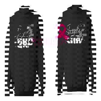 Support Squad Breast Cancer Support Breast Cancer Awareness Sweatshirt - Seseable