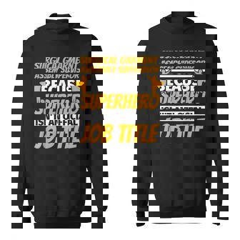 Surgical Garment Assembly Supervisor Humor Sweatshirt | Mazezy