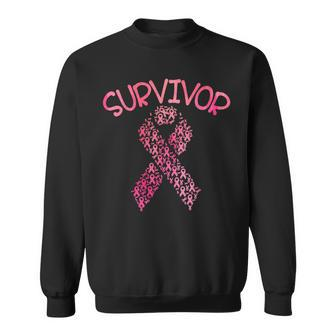 Survivor Pink Ribbon Won Breast Cancer Awareness Sweatshirt - Seseable