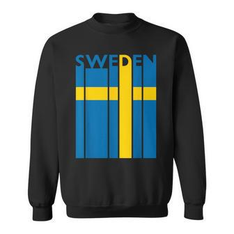 Sweden Vintage Sweden Flag Swedish Flag Sweatshirt | Mazezy