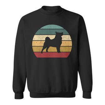 Swedish Lapphund Retro Vintage 70S 80S Style Sweatshirt | Mazezy