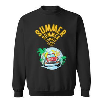 Sweet Summer On Off Timer Free Time Sweatshirt | Mazezy