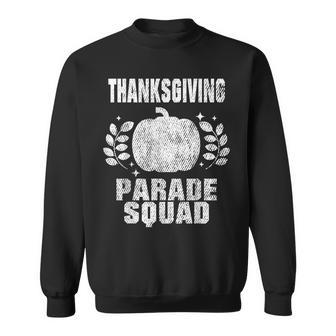 Thanksgiving Parade Squad Vintage Pumpkin Graphic Sweatshirt - Monsterry
