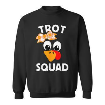 Thanksgiving Running Turkey Trot Squad Sweatshirt - Seseable