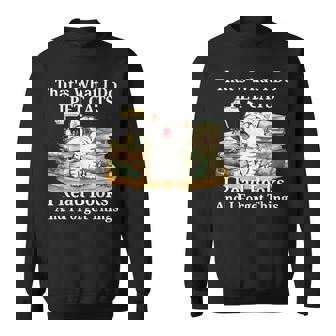 Thats What I Do I Pet Cats I Read Books And I Forget Things Sweatshirt | Mazezy