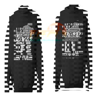 The Best Time To Drink Coffee Is Now - The Best Time To Drink Coffee Is Now Sweatshirt - Monsterry