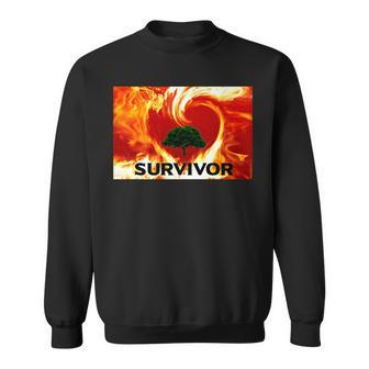 The Survivor Abuse Anxiety Depression Ptsd Sweatshirt | Mazezy