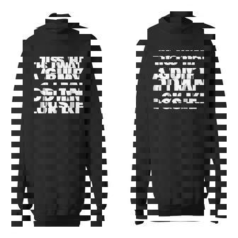 This Is What A Grumpy Old Man Looks Like Sweatshirt | Mazezy
