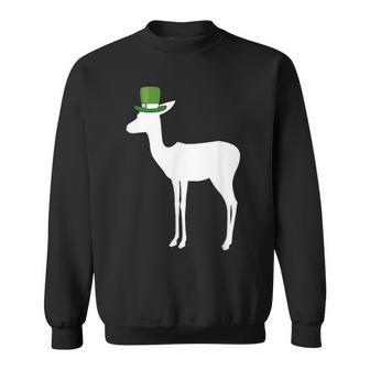 Thomson's Gazelle Leprechaun Irish St Patrick Day Sweatshirt | Mazezy