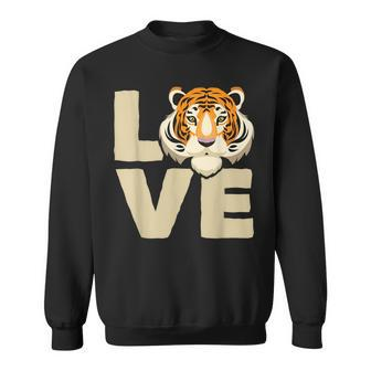 Tiger Nature Lover Safari Wildlife Animal Zookeeper Sweatshirt - Seseable