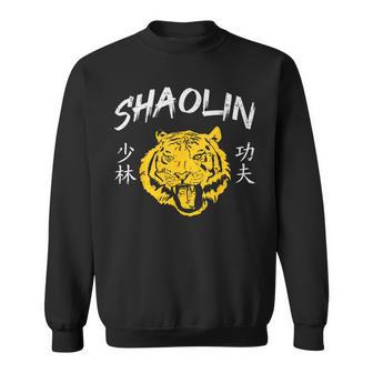 Tiger Shaolin Kung Fu Chinese Symbol Wushu Martial Arts Sweatshirt | Mazezy