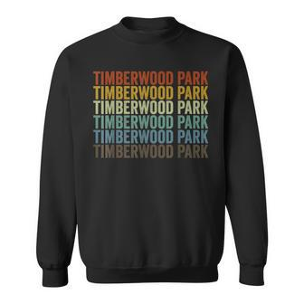 Timberwood Park City Retro Sweatshirt | Mazezy