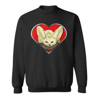 Tiny Fennec Fox Gifts For Fox Lovers Funny Gifts Sweatshirt | Mazezy