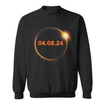 Total Solar Eclipse 04082024 Totality Sweatshirt - Monsterry