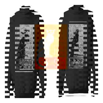 Tourne Du Chat Noir Sweatshirt | Mazezy