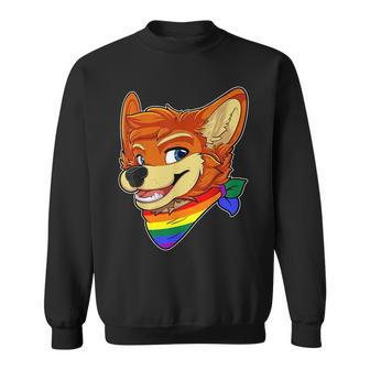 Traditional Gay Fursona Furry Fox Gay Rights Pride Week Sweatshirt | Mazezy