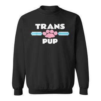 Trans Pup Gay Puppy Play Transexual Transgender Kink Sweatshirt | Mazezy