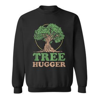 Tree Hugger Retro Vintage Environmental Nature Lover Sweatshirt - Seseable