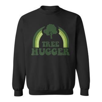 Tree Hugger Vintage Retro Nature Environmental Earth Day Sweatshirt - Thegiftio UK