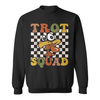Trot Squad Turkey Trot Matching Thanksgiving 2023 Sweatshirt - Seseable