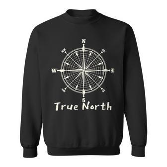 True North Compass Explororation Sweatshirt | Mazezy