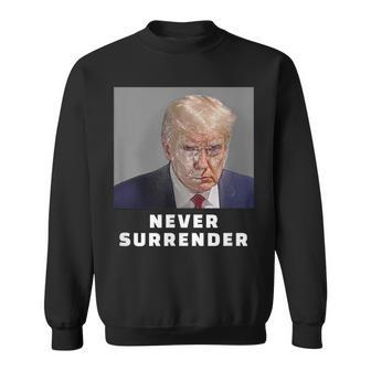 Trump Shot Donald Trump Never Surrender Sweatshirt | Mazezy