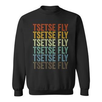 Tsetse Fly Retro Sweatshirt | Mazezy