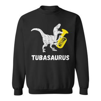Tuba Dinosaur Musician Tubaist Dino Tuba Player T-Rex Sweatshirt | Mazezy