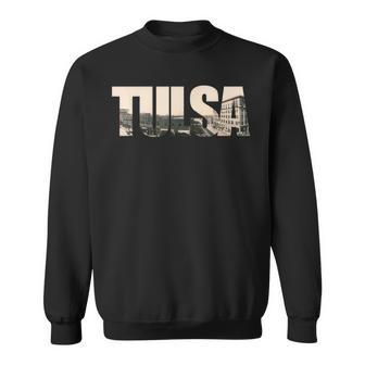 Tulsa Oklahoma Downtown 1909 Sweatshirt | Mazezy