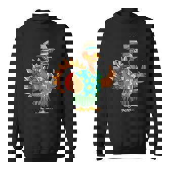 Turkey Hawaii Thanksgiving Turkey Hawaii Turkey Hawaiian Sweatshirt | Mazezy