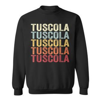 Tuscola Michigan Tuscola Mi Retro Vintage Text Sweatshirt | Mazezy