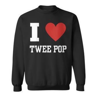 Twee Pop Indie Music 90S Lover Love Heart Cool Vintage Retro Sweatshirt | Mazezy